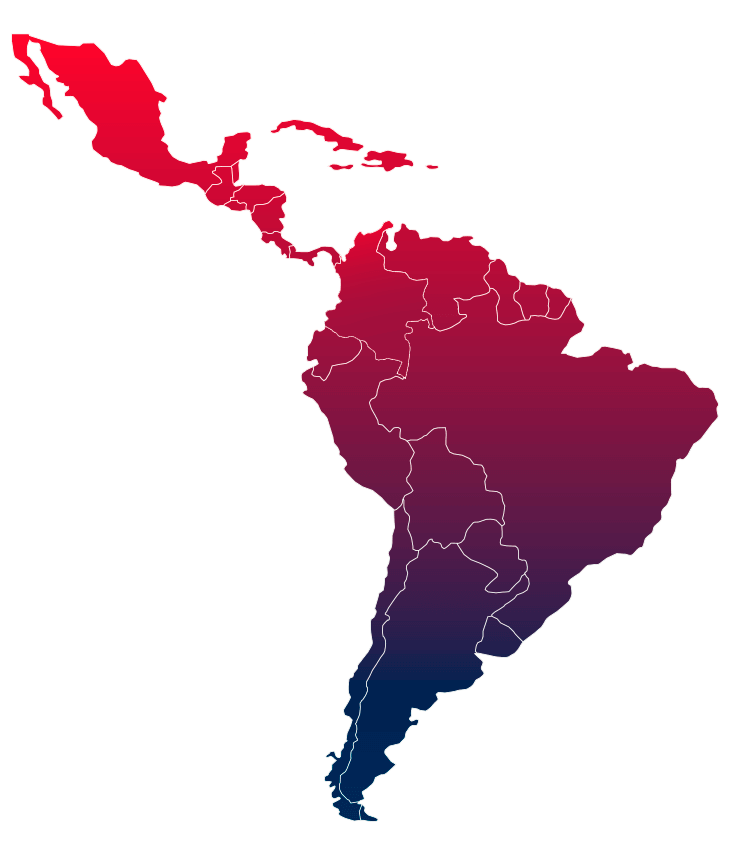 Mapa latam Enovis